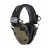 Shooting Ear Protective Safety Earmuffs Noise Reduction Electronic Earmuffs Hearing Protector compatible For Huning Nrr23db Green   Storage Box