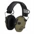 Shooting Ear Protective Safety Earmuffs Noise Reduction Electronic Earmuffs Hearing Protector compatible For Huning Nrr23db Green   Storage Box