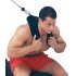 Shoulder Strap Belt Fitness Abdominal Crunch Straps Ab Exercise Pulling Harness Barbell Gym Equipment Accessories Men black