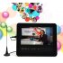 Show pictures  watch movies  listen to music  and even view live DVB T digital TV directly from this 7 Inch Digital Photo Frame with DVB T