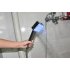Shower Head LED Light with Temperature Sensor and 20mm Fixture   Changing with the temperature of the light this shower head displays the temperate of the water