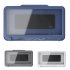 Shower Phone Holder Waterproof 180   Rotation Wall Phone Mount Anti Fog Touch Screen Bathroom Phone Case Blue rotating model