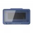 Shower Phone Holder Waterproof 180   Rotation Wall Phone Mount Anti Fog Touch Screen Bathroom Phone Case Blue rotating model