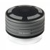 Shower Speaker Waterpoof IPX7 Portable Wireless Bluetooth Speakers with Radio Suction Cup LED Mood Lights dark grey