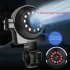 Side Mirror Arm Bracket Side View Camera Ir Night Vision For Truck Rv Bus Ccd Hd Sensor 150 Degree Angle Lens Reversing Recorder black