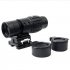 Side Turn Double Mirror Monocular Telescope Magnifying Glass Outdoor Hunting Accessories