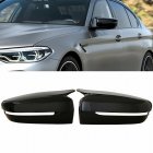 Side Wing Mirror Cover Caps Body Mirror Housing Compatible For G20/G21 3 Series G22/G23 4 Series G30 5 Series Replaces 51167422719 51167422720 1 Pair glossy black