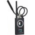 Signal Detector Anti spy Detector K18 Camera Audio Bug GPS Signal Lens Tracker black