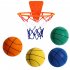 Silent Basketball  Quiet Bounce No Noise Basketball  Size 7 Silent Basketball Dribbling Indoor  High Density Foam Ball For Kids Teens Grown ups Trainning orange