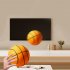 Silent Basketball  Quiet Bounce No Noise Basketball  Size 7 Silent Basketball Dribbling Indoor  High Density Foam Ball For Kids Teens Grown ups Trainning orange