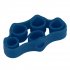 Silicon Hand Grip Strengthener Finger Stretcher Strength Trainer Hand Exerciser Lake Blue4KG 8 8LB