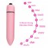 Silicone 10 frequency Pointed Shape Vibrating Egg G spot Mini Waterproof Female Masturbation Device purple