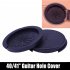 Silicone Acoustic Guitar Soundhole Cover Weak Sound Buffer Plug Guitar Accessory black Large 40 41 inch guitar