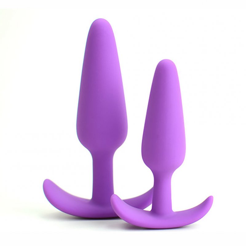 Silicone Anal Plug Anal Training Kit Butt Plug Anal Sex Toy Silicone Soft for for Male Female Beginner