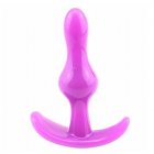 Silicone Anal Plug Trainer Waterproof Silicone Butt Plugs Soft Silicone Plugs Toys Beginners Starter For Women Men A purple