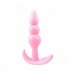 Silicone Anal Plug Trainer Waterproof Silicone Butt Plugs Soft Silicone Plugs Toys Beginners Starter For Women Men B Purple