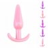 Silicone Anal Plug Trainer Waterproof Silicone Butt Plugs Soft Silicone Plugs Toys Beginners Starter For Women Men B Purple