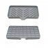 Silicone Bathroom Soap Dish Perforation free Soap Box Drain Tray Multifunctional Tray For Kitchen Sink Soap Dishes Drain Tray Counter Or Shower Room Holds Scrub