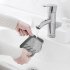 Silicone Bathroom Soap Dish Perforation free Soap Box Drain Tray Multifunctional Tray For Kitchen Sink Soap Dishes Drain Tray Counter Or Shower Room Holds Scrub