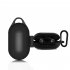 Silicone Bluetooth Earphones Case Shockproof Wireless Headphone Protective Box with Hook white