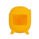 Silicone Carrying Protective Cover Holder Speakers Case Compatible For Jbl Clip4 Bluetooth Speaker yellow