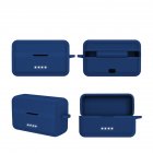 Silicone Case Compatible For Dji Mic Wireless Microphone System Microphone Charging Case Protective Cover blue