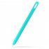 Silicone Case Compatible For Ipencil 2nd Generation Anti lost Anti scratch Protective Cover Sleeve Pencil Cap Luminous green