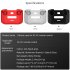 Silicone Case Compatible For Dji Mini 3 Pro   Air 2 Rc n1 Remote Control Dust proof Protective Cover gray