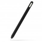 Silicone Case Compatible For Ipencil 2nd Generation Anti-lost Anti-scratch Protective Cover Sleeve Pencil Cap black