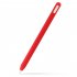 Silicone Case Compatible For Ipencil 2nd Generation Anti lost Anti scratch Protective Cover Sleeve Pencil Cap White