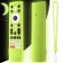 Silicone Case Compatible For Hisense ERF3V90H 100L5G DLT100B Tv Remote Dust proof Cover Sleeve With Lanyard red