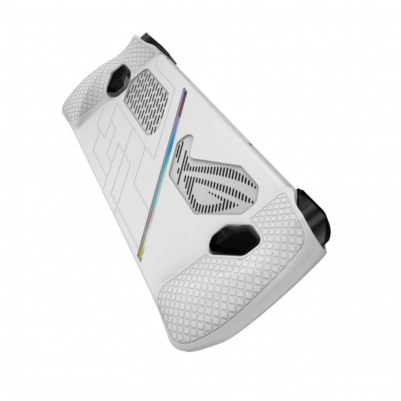 Silicone Case Protective Cover For Rog Ally Gaming Handheld Drop-Proof Protector Shell Accessories White