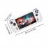Silicone Case Protective Cover For Rog Ally Gaming Handheld Drop Proof Protector Shell Accessories White