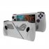 Silicone Case Protective Cover For Rog Ally Gaming Handheld Drop Proof Protector Shell Accessories White