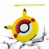 Silicone Case Protective Soft Skin Cover With Hand Strap Travel Carry Pouch Sleeve Compatible For Pok  mon GO Plus  Game Machine yellow