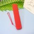 Silicone Case Remote Control Storage Dustproof Cover With Protective Belt Lanyard Compatible For TCL RC902V blue