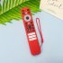 Silicone Case Remote Control Storage Dustproof Cover With Protective Belt Lanyard Compatible For TCL RC902V blue