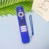 Silicone Case Remote Control Storage Dustproof Cover With Protective Belt Lanyard Compatible For TCL RC902V blue