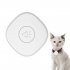 Silicone Case Soft Flexible Scratch Resistant Shock Resistant Skin Cover Secure Holder Accessories Compatible For SmartTag Tracker White