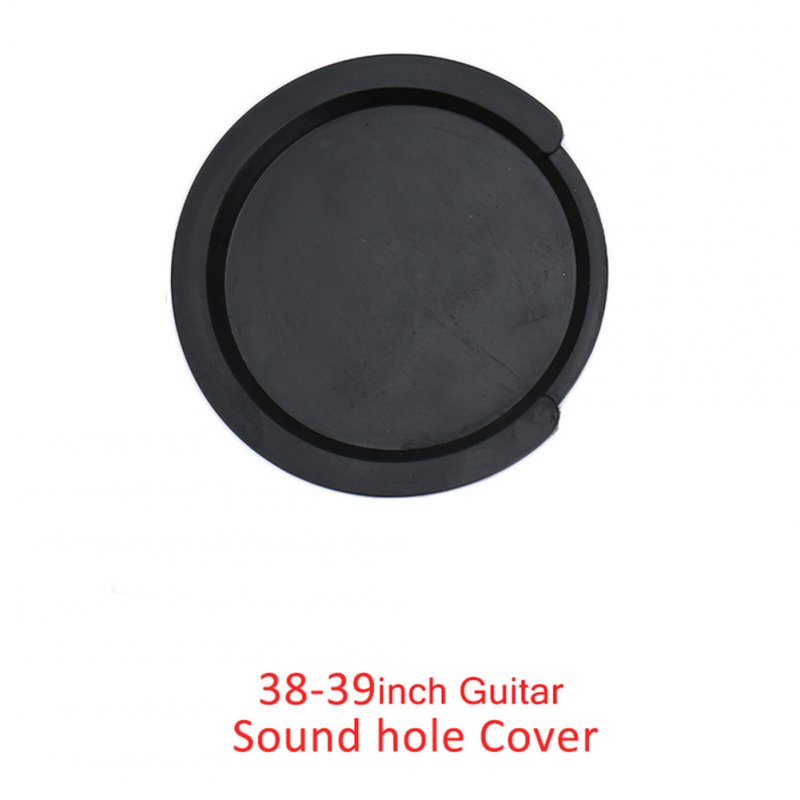Silicone Classic Guitar Buster Sound Hole Cover Guitar Noise Reduction Guitar Accessories S-8.6cm