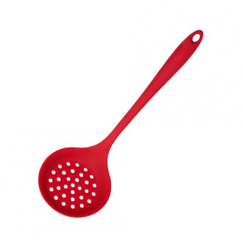 Silicone Cooking Tools Kitchen Utensils Heat-resistant Nonstick Spatula/Shovel/Soup Spoon Colander
