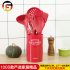 Silicone Cooking Tools Kitchen Utensils Heat resistant Nonstick Spatula Shovel Soup Spoon Frying shovel