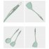 Silicone Cooking Utensil Set 3 piece Food Grade Silicone Heat Resistant Kitchen Utensils Set For Home Kitchen Nordic green