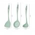 Silicone Cooking Utensil Set 3 piece Food Grade Silicone Heat Resistant Kitchen Utensils Set For Home Kitchen Nordic green
