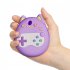 Silicone Cover Case Compatible For Tamagotchi Pix Game Console Cartoon Pattern Protective Skin Sleeve Shell Purple