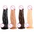 Silicone Dildos Penis Oversized Simulation Fake Penis Erotic Sex Toys Adult Supplies With Strong Suction Cup coffee