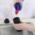 Silicone Divided Bottle Squeeze Type Soap Dispenser Hand Soap Bottle Essential Oil Lotion Dispensing Bottle