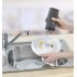 Silicone Divided Bottle Squeeze Type Soap Dispenser Hand Soap Bottle Essential Oil Lotion Dispensing Bottle white