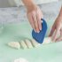 Silicone Dough  Scraper Cutter Cake Baking Tool Ice Creamer Spatula Kitchen Accessories Blue