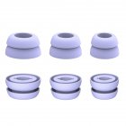 Silicone Earbuds Anti-slip Anti-lost Comfortable Ear Caps Compatible For Samsung Galaxy Buds Pro Pair of purple SML